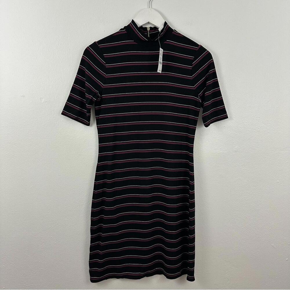 2/$20 NWT WHBM Mock Neck Sheath Dress Women's Size XS